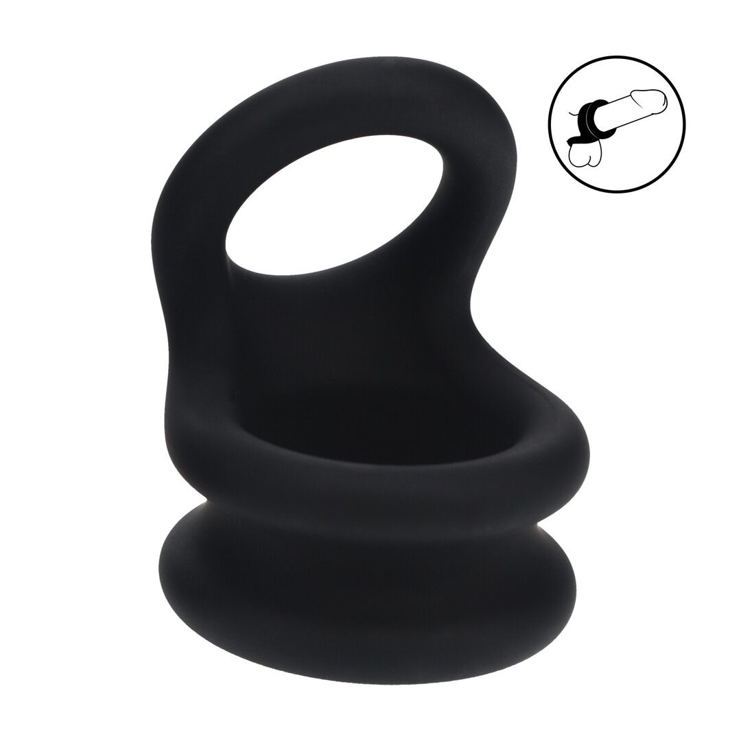 Levelz Wide Double O Silikon Penisring Medium