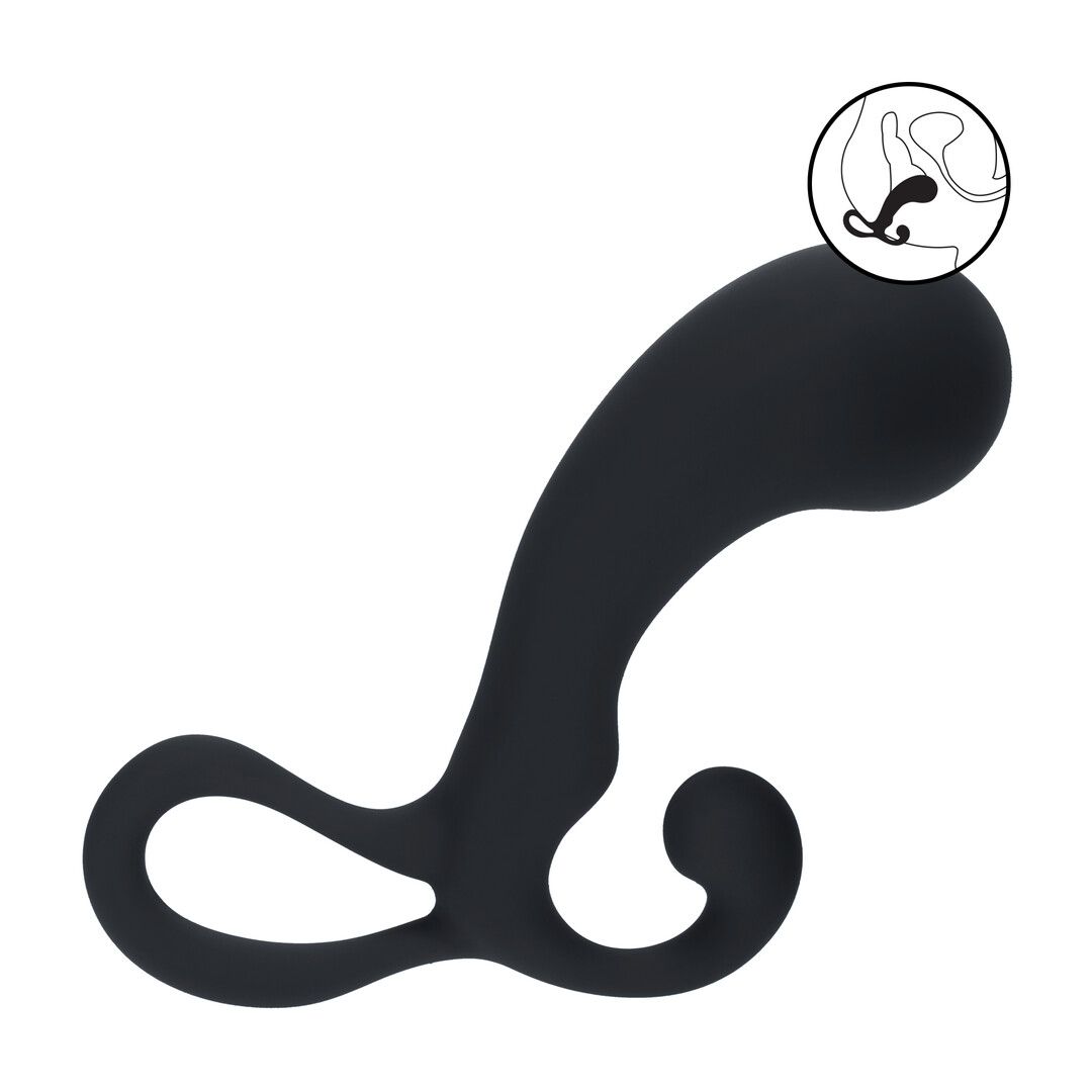 Levelz Masseur Silicone Point P Moyen avec Boucle