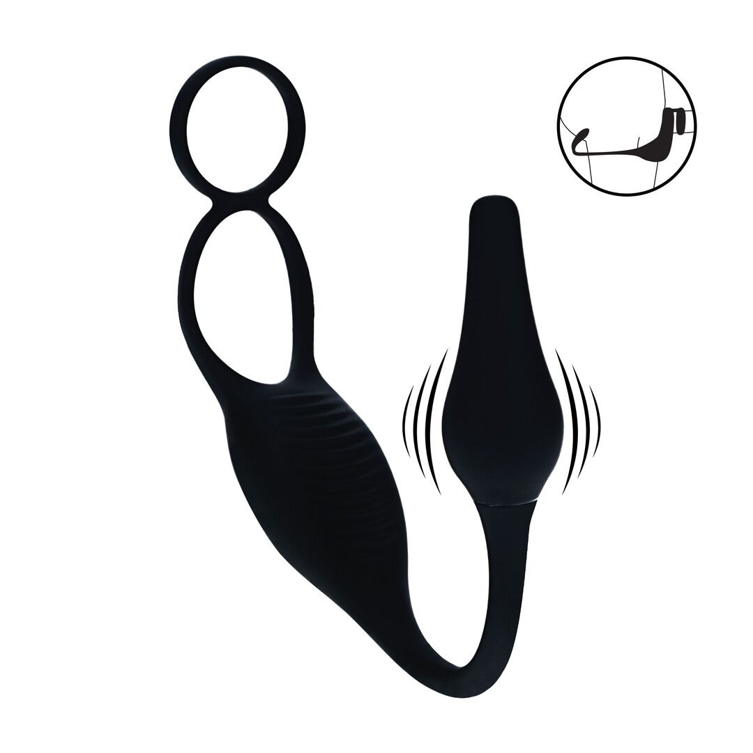 Levelz Connected Prostate Stimulator with Cock Ring