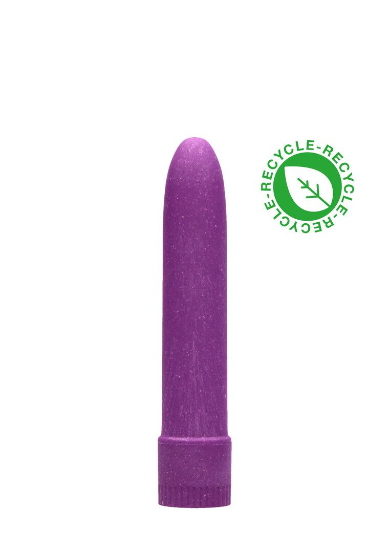 Natural Pleasure Vibromasseur Eco Biodégradable Finition Lisse, 14 cm