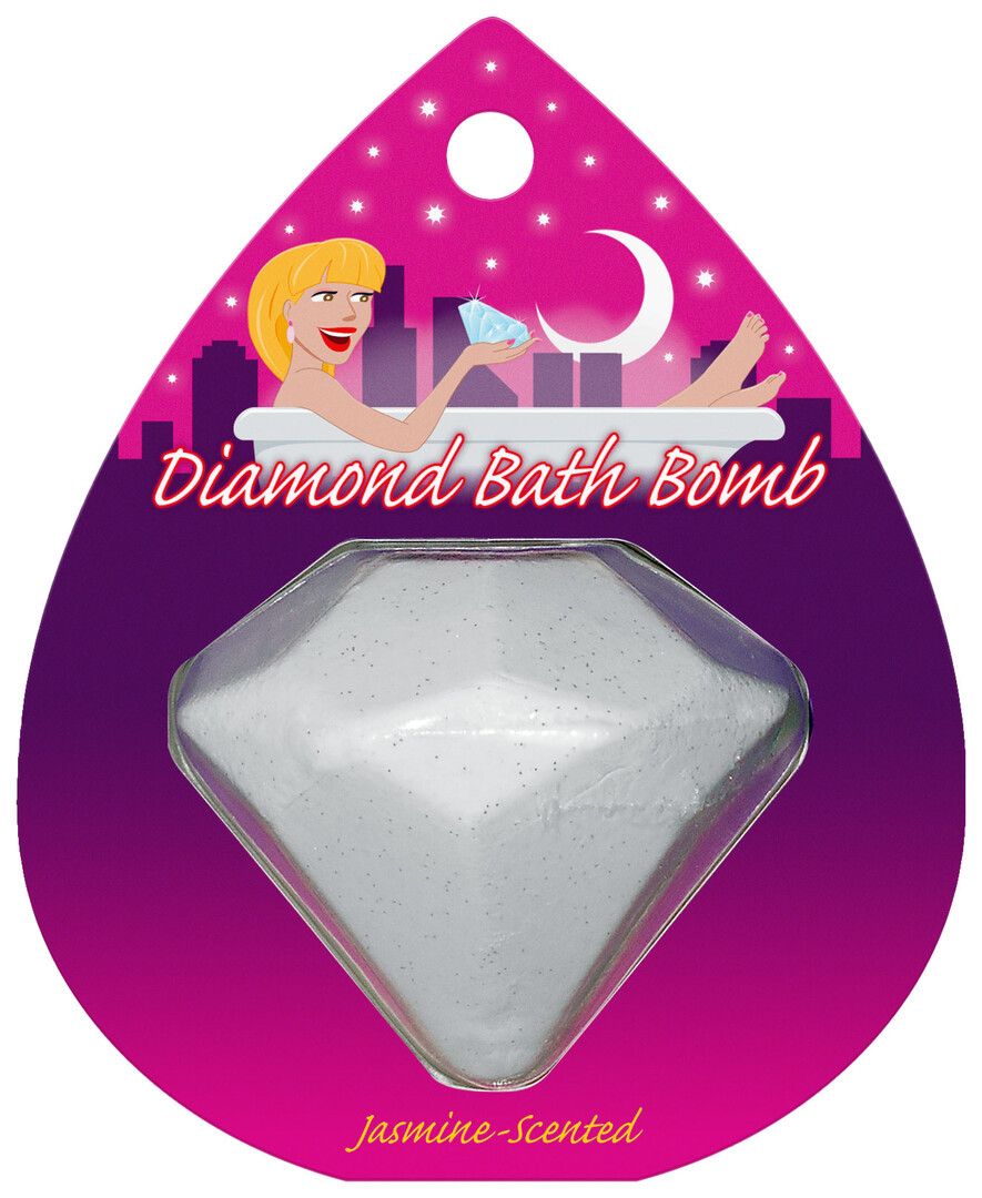 Kheper Games Diamond Bath Bomb, Jasmin
