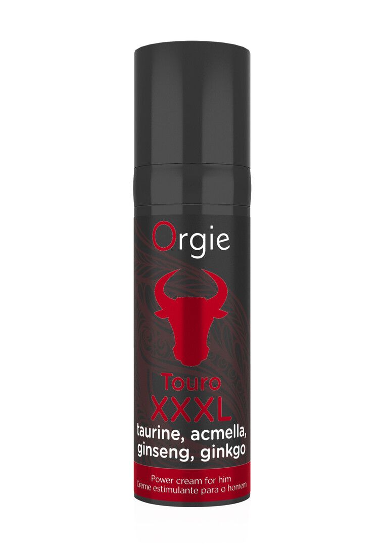 Crème d'érection Orgie Touro XXL formule puissance - 15ml