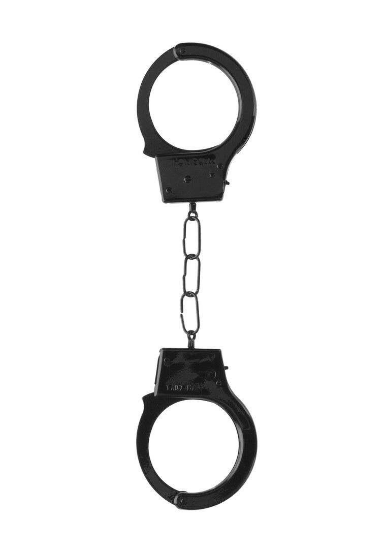 Ouch! Metall-Handschellen für Anfänger, schwarz
