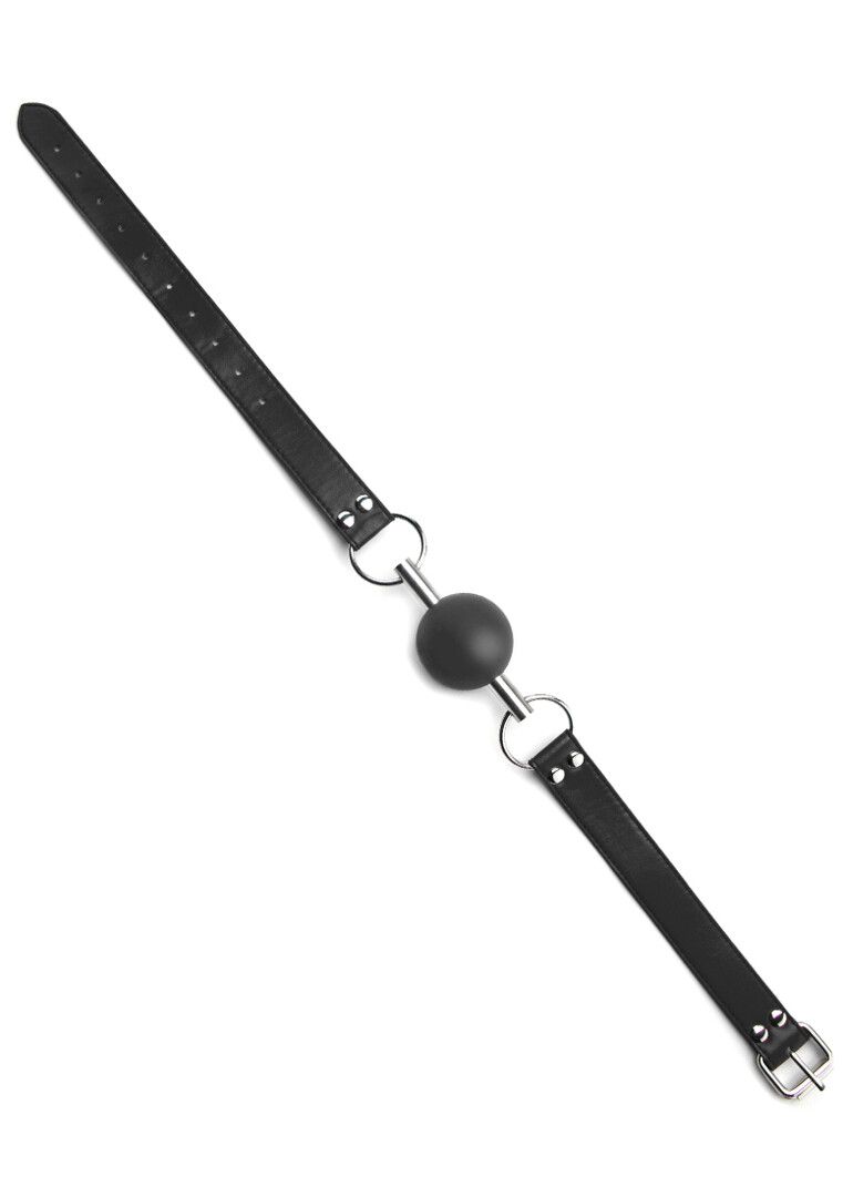 Ouch! Quality Leather Ball Gag Restraint