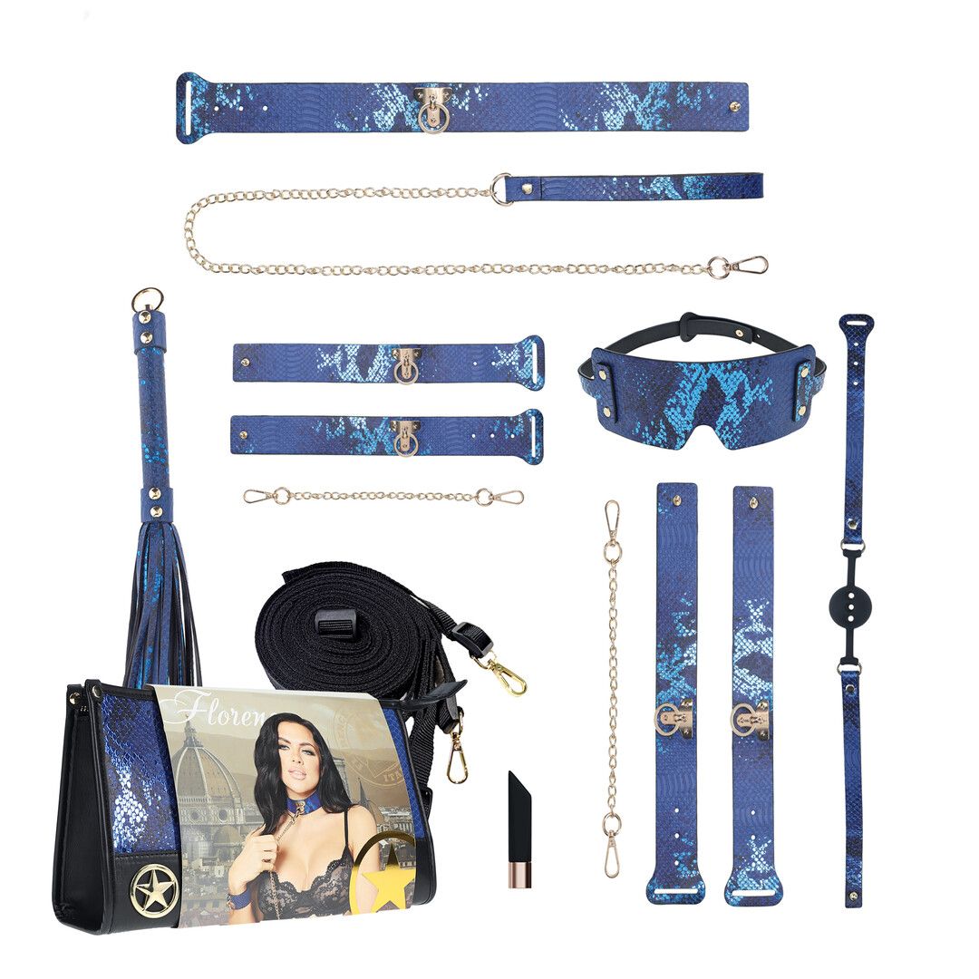 Ouch! Florence Collection bondage-setti laukussa