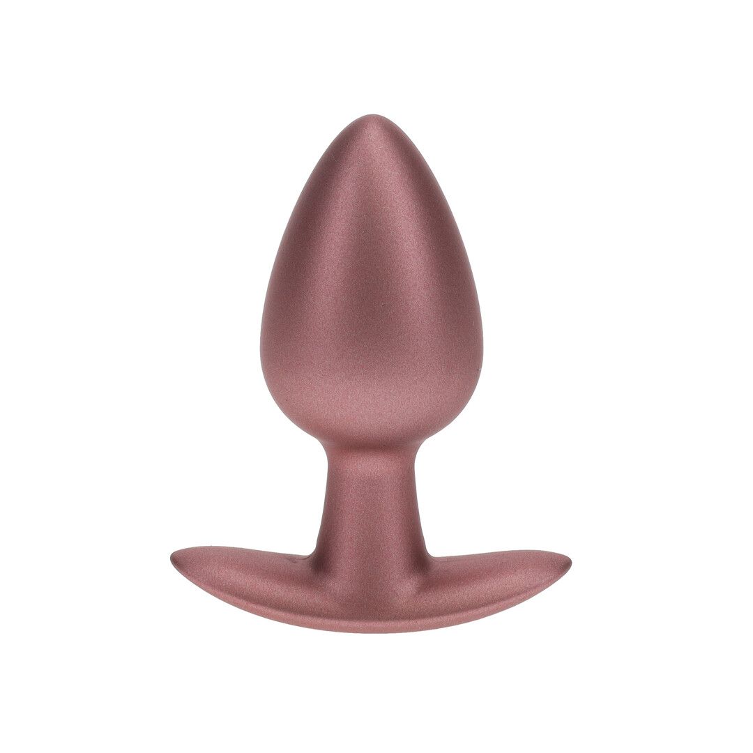 Plug anal de silicone liso médio 7,9 cm Ouch!