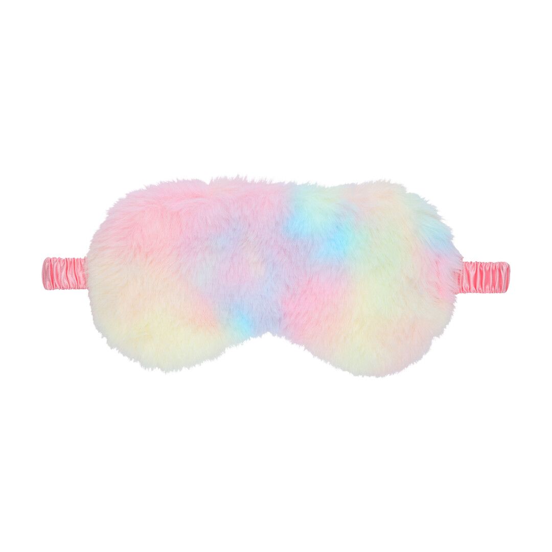 Ouch! Fluffy Multicolor Plush Mask