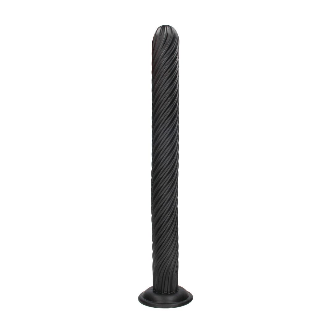 Plug anal espiral contínuo preto Titan Twist Ouch!