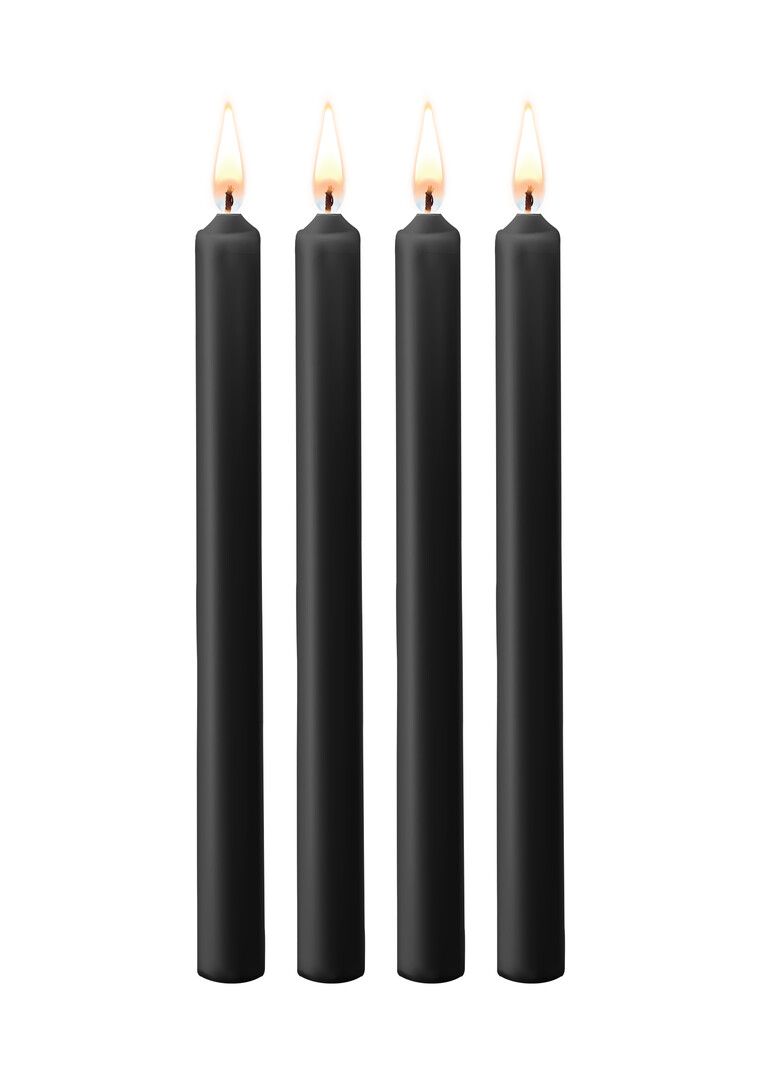 Ouch! Black Wax Play Candles Set