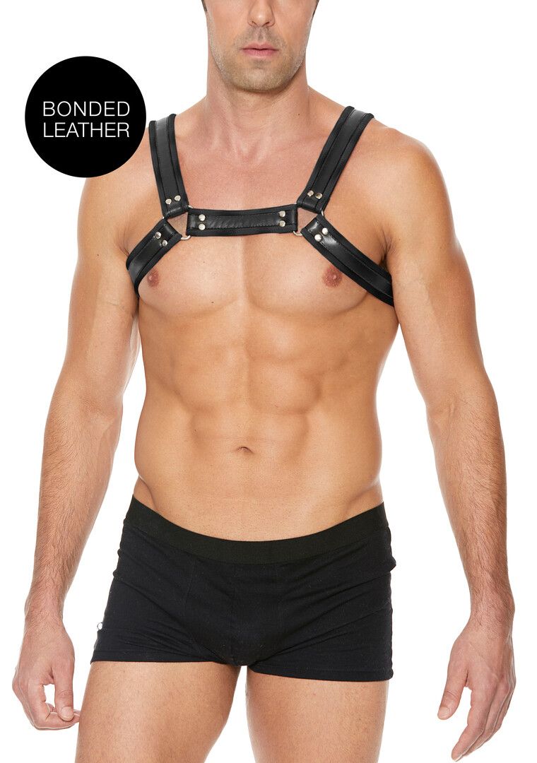 Ouch! Bulldog Harness with Adjustable Buckles