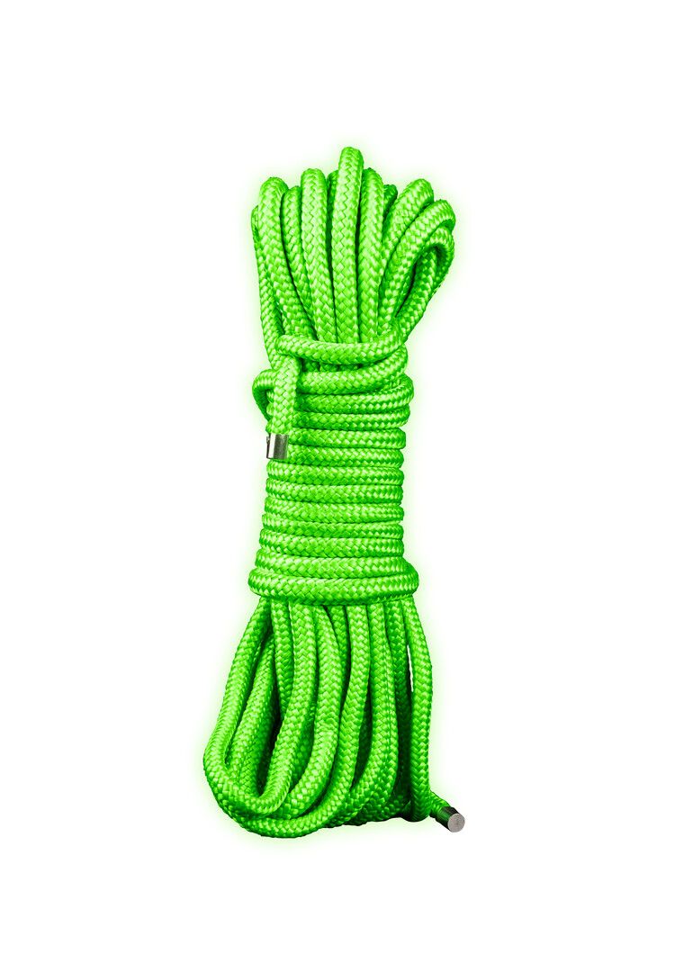 Corda de Bondage Ouch! que Brilha no Escuro 10 Metros
