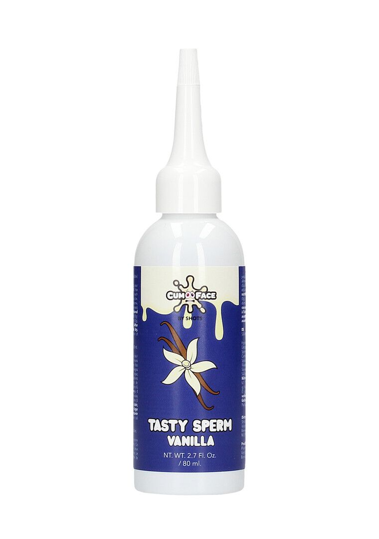 Cum Face Vanilla Cum-Alike Liquid, 80 ml Bottle