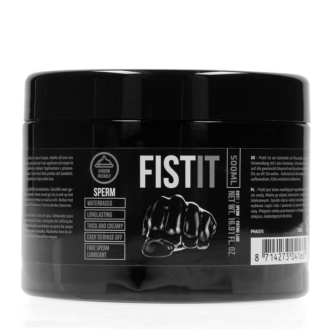 Fist It Garrafa Preta Tipo Sémen 500ml