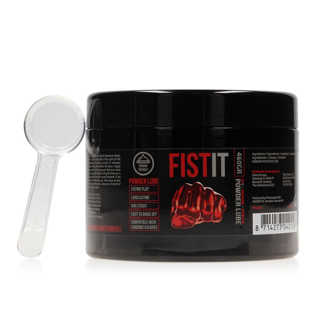 Fist It Lubrificante em pó, 460 g para misturar