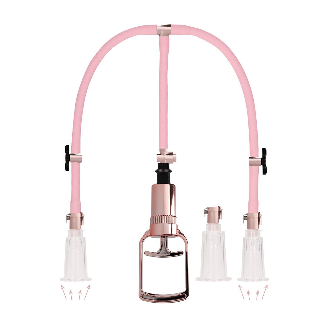 Pumped Clitoral Pump Set, Medium Cups