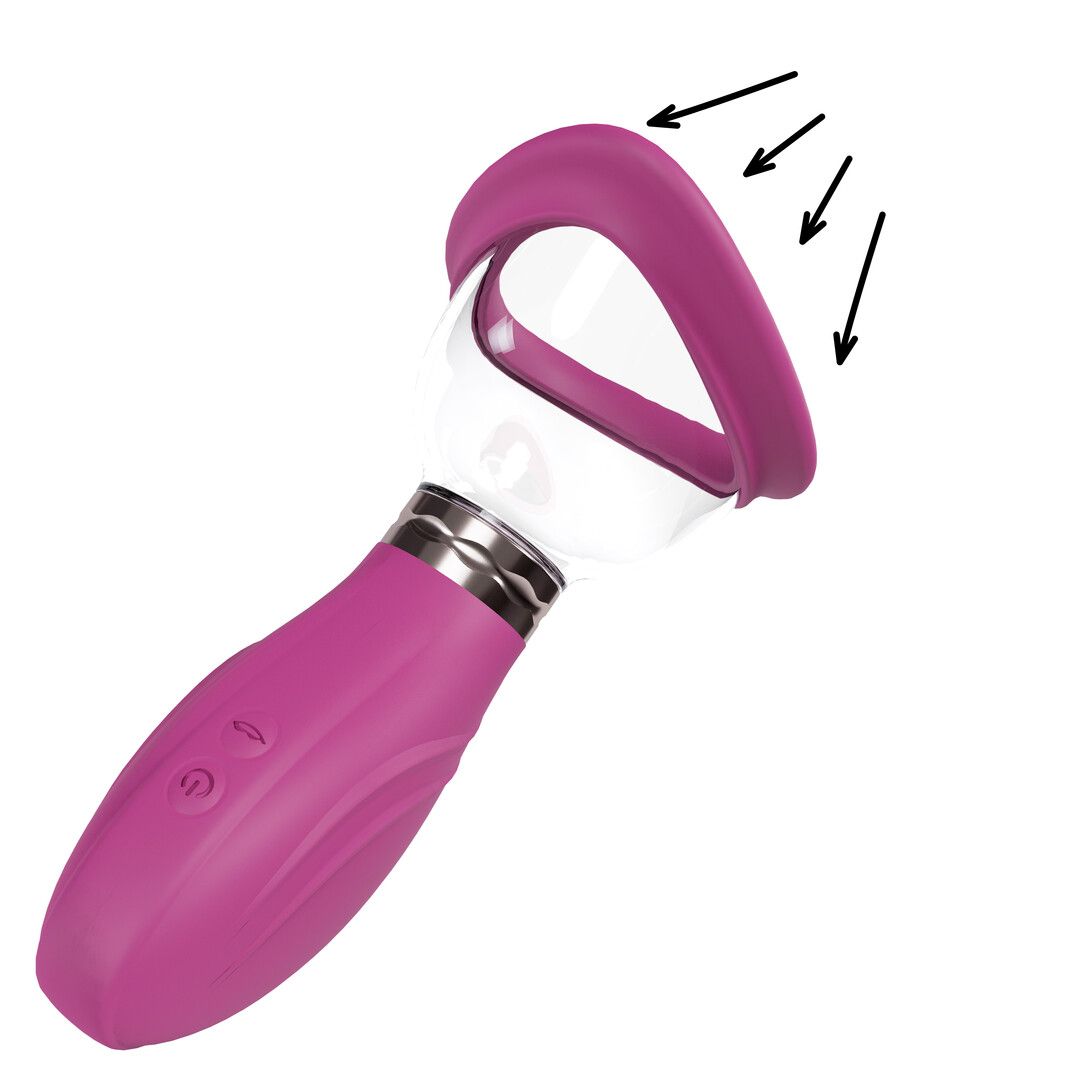 Pompe rechargeable délicieuse Pumped rose