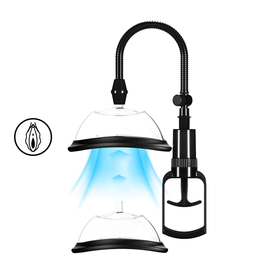 Pumped manual ollonpump sugsystem