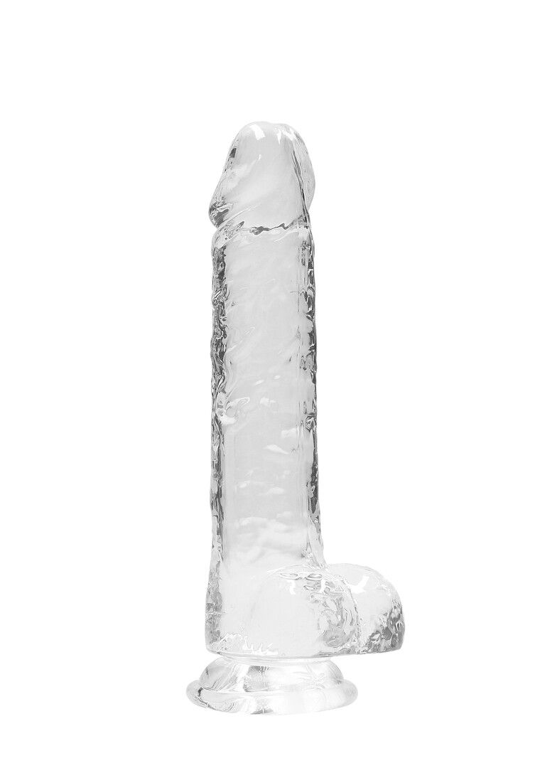 RealRock Clear Realistic Dildo 16cm Large