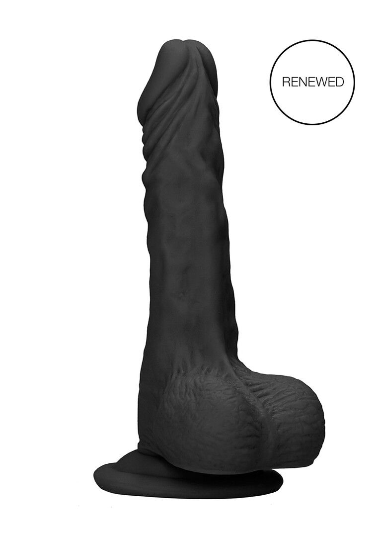 RealRock Dong with Testicles 17 cm Realistyczne TPE