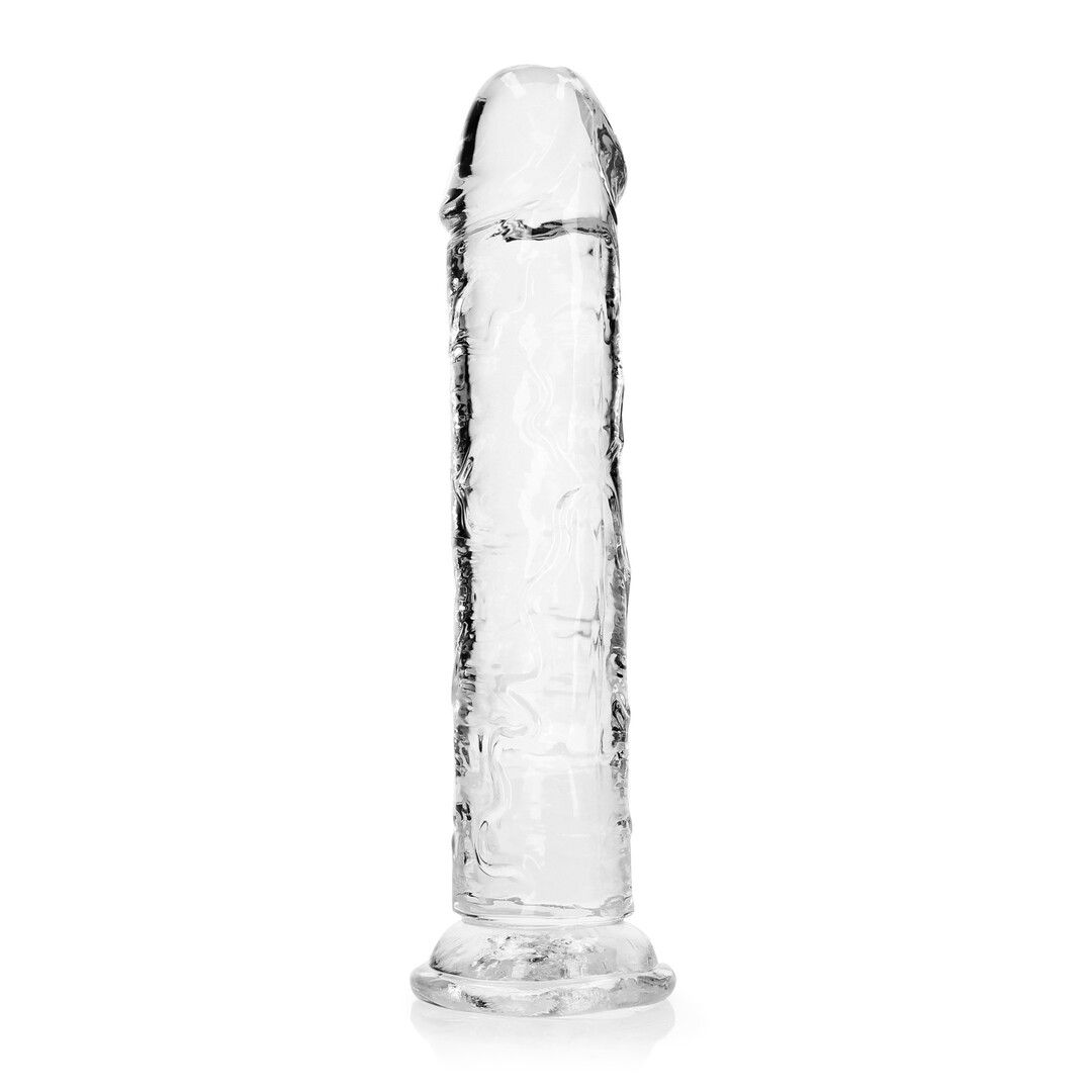 RealRock Klarer Straight Dildo 23cm Breit