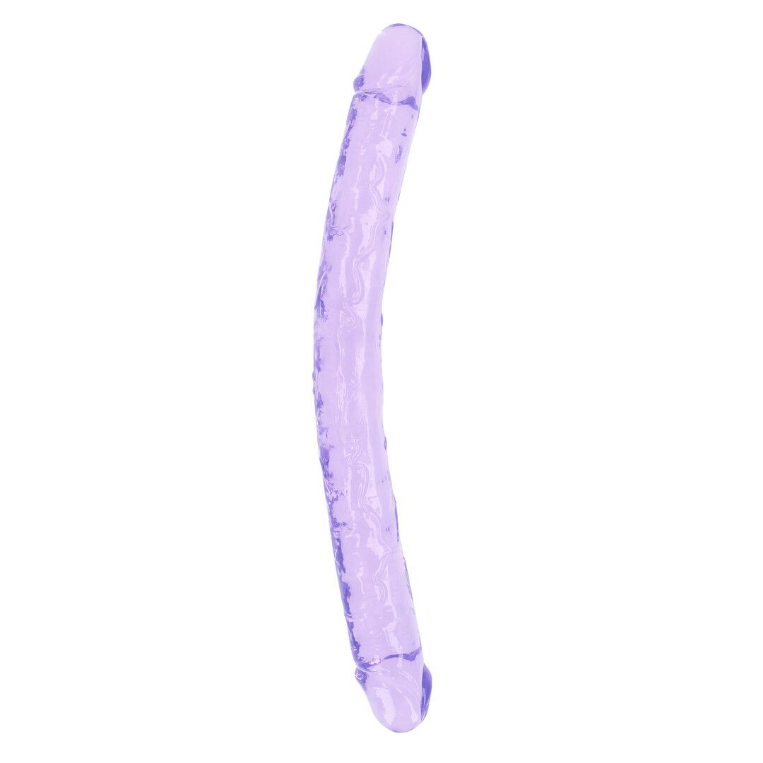 RealRock Realistic Double Dildo, Purple 45 cm