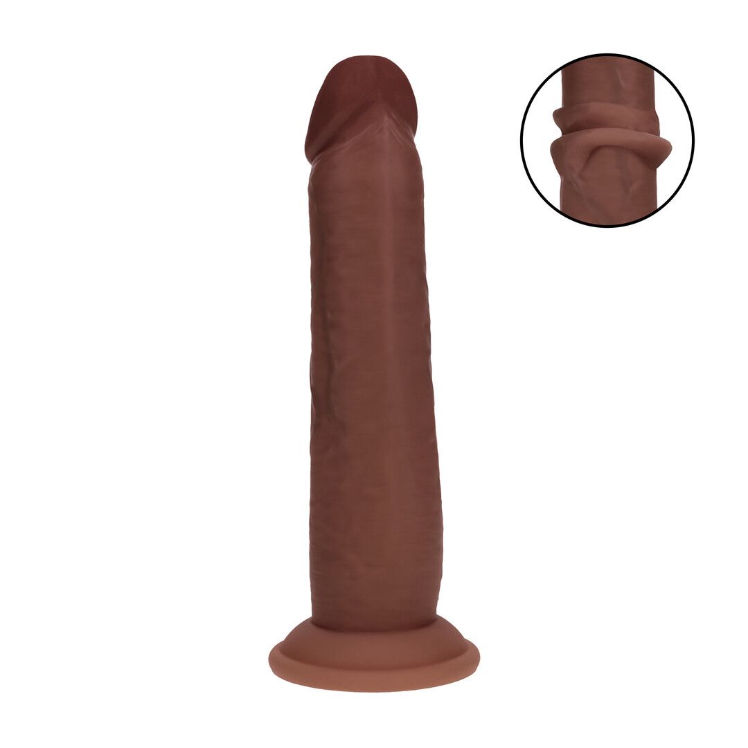 RealRock Dual Density Realistic Curved Dildo 20cm