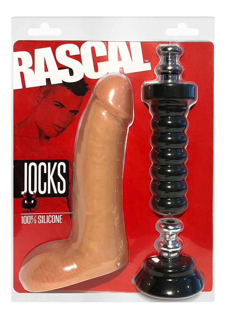 Gode réplique Boneyard Jocks Brent 20 cm silicone performer