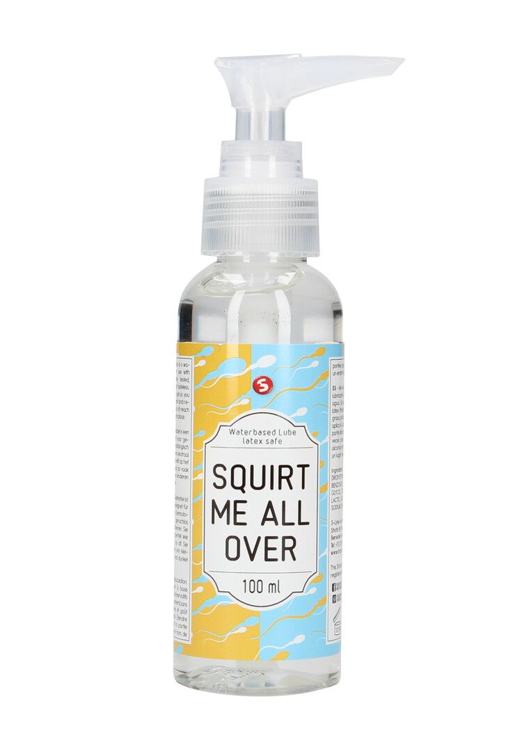 S-Line Squirt Me All Over vattenbaserat glidmedel, 100 ml