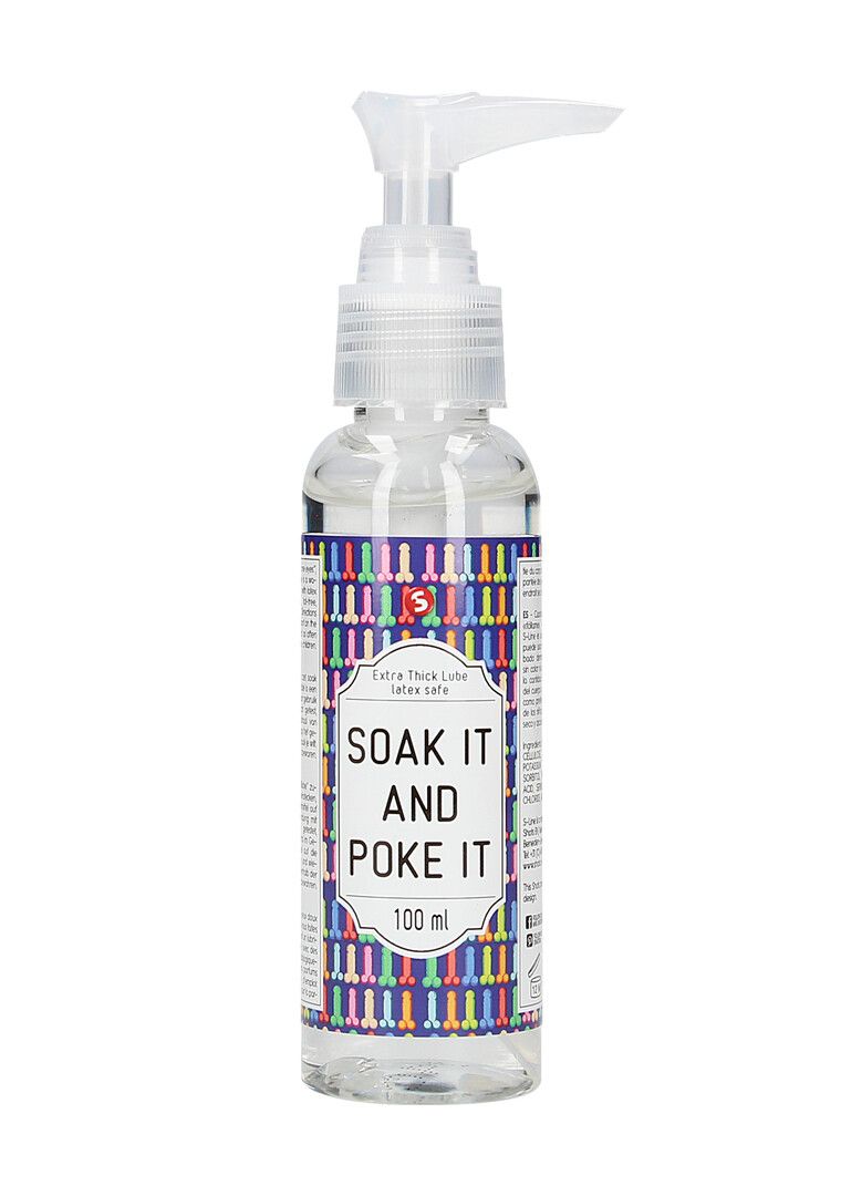 S-Line Soak It And Poke It paksumpaine anaaliliukuvoide 100 ml