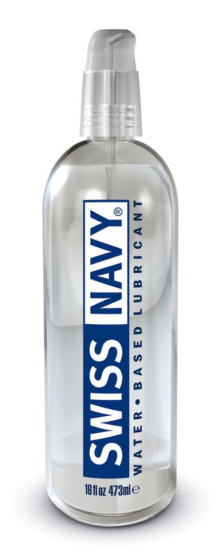 Swiss Navy Water-Based Lubricant 473ml Bottle