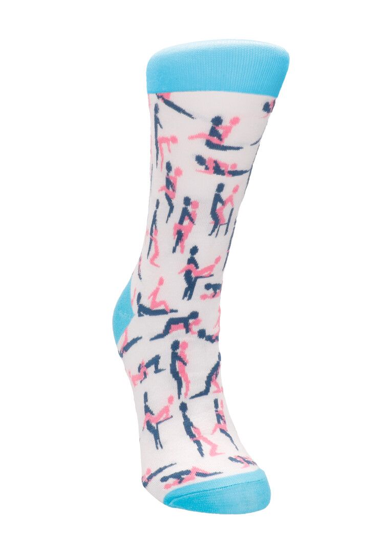 Sexy Socken Sutra Multifarb Lustig Paar