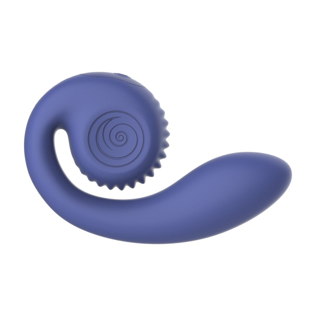 Sextoy Point G Dual Snail Vibe GIZI Lite Myrtille