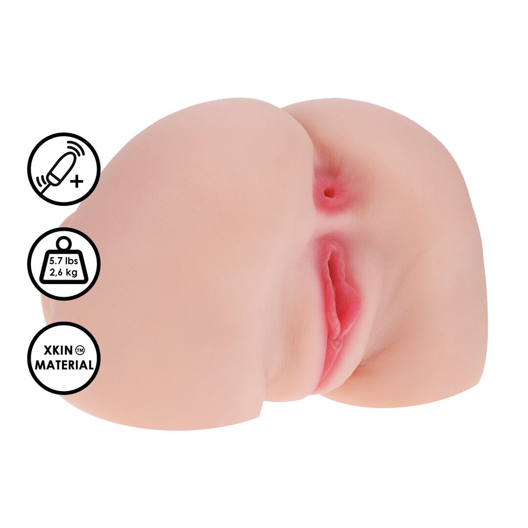 XKIN Bodyforms Dual Entry Vibrating, 2,5kg Hautfarbe