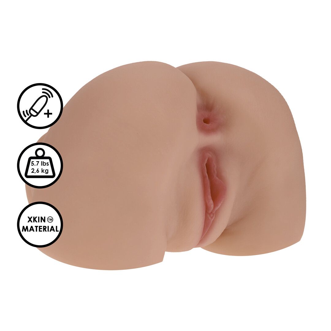 XKIN Bodyforms Dual Entry Vibrating, 2.5kg Tan