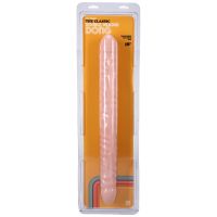Doc Johnson Veined Double Header vit 45cm dubbeldildo, bild 2