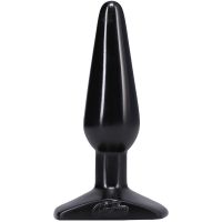 Doc Johnson Classic Mittel Schwarz Analplug