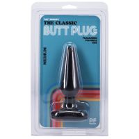 Doc Johnson Classic Mittel Schwarz Analplug, Bild 2