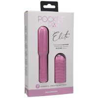 Doc Johnson Pocket Rocket Elite Mini Vibe Rosa, Bild 2