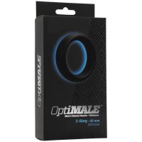 Doc Johnson OptiMale 45mm svart silikongummi penisring, bild 2