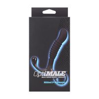 Masażer prostaty Doc Johnson OptiMALE Ribbed czarny silikon, zdjęcie 3