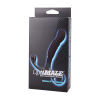 Masażer prostaty Doc Johnson OptiMALE Ribbed czarny silikon, zdjęcie 4