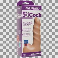Doc Johnson Raging Hard-On gode 13 cm vanille, photo 2