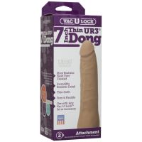 Doc Johnson Brown Realistisk Dildo, ULTRASKYN, 18 cm, bild 2