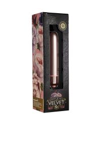 Rocks-Off Touch of Velvet vibrador bala rosa, imagem 2
