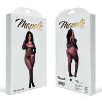 Mapalé Långärmad Fishnet Bodystocking Stora Storlekar, bild 2
