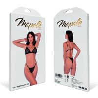Mapalé Spitzen-Zweiteiliges Set mit Strasssteinen, Herz-Ausschnitt, Bild 2