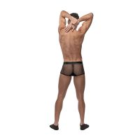 Male Power schwarzer Shorts mit doppeltem Cockring, Bild 4