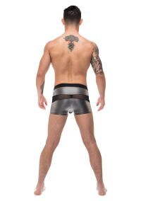 Male Power Iron Clad Mesh-Shorts, Groß Grau, Bild 3