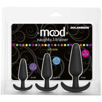 Conjunto de treino de silicone Preto Doc Johnson Naughty 1, imagem 2