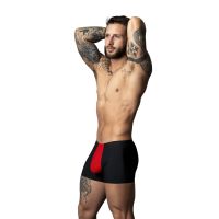 Male Power musta ja punainen hot mesh shortsit, kuva 3